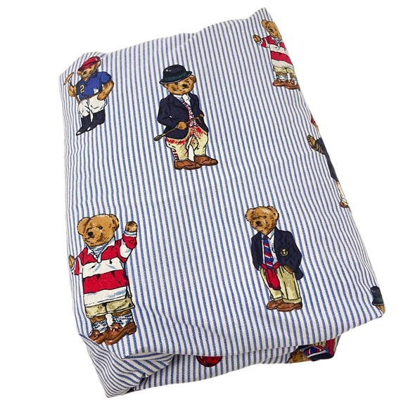 Ralph Lauren Bedding Vintage Ralph Lauren Polo Teddy Bear Full Size